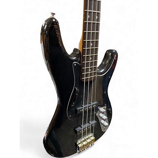 Used 1991 Epiphone By Gibson Rock Bass CH/B Black Electric Bass Guitar