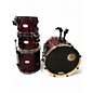 Used Pearl 4 Piece Export Wine Red Drum Kit thumbnail