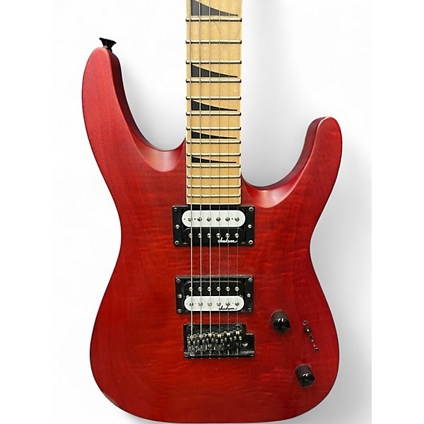 Used Jackson JS24 DKAM Red Solid Body Electric Guitar