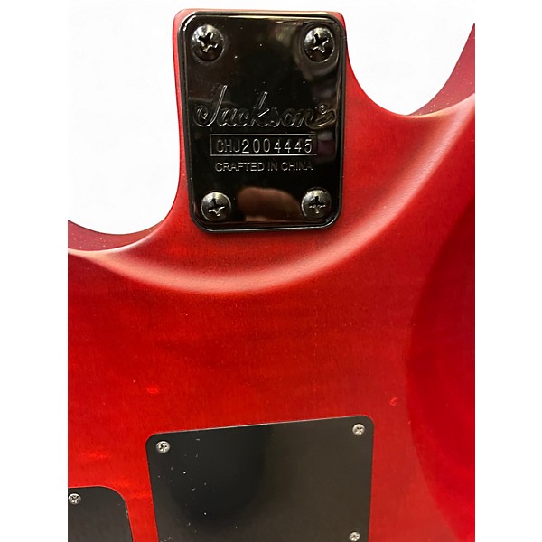 Used Jackson JS24 DKAM Red Solid Body Electric Guitar