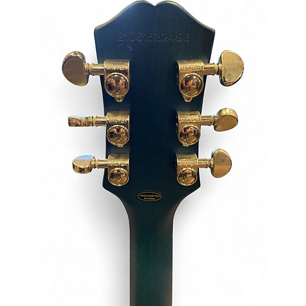 Used Epiphone Les Paul Traditional Pro IV Blue Burst Solid Body Electric Guitar