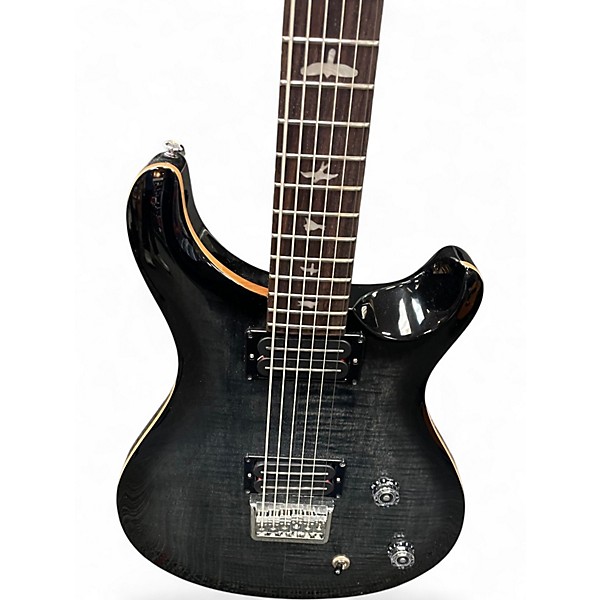 Used PRS SE 277 Trans Charcoal Baritone Guitars