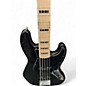 Used Squier Affinity Jazz Bass V 5 String active Black Electric Bass Guitar