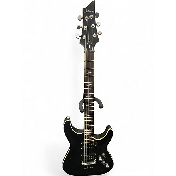 Used Schecter Guitar Research XXX C-1 Black Solid Body Electric Guitar