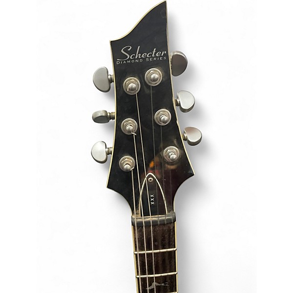 Used Schecter Guitar Research XXX C-1 Black Solid Body Electric Guitar