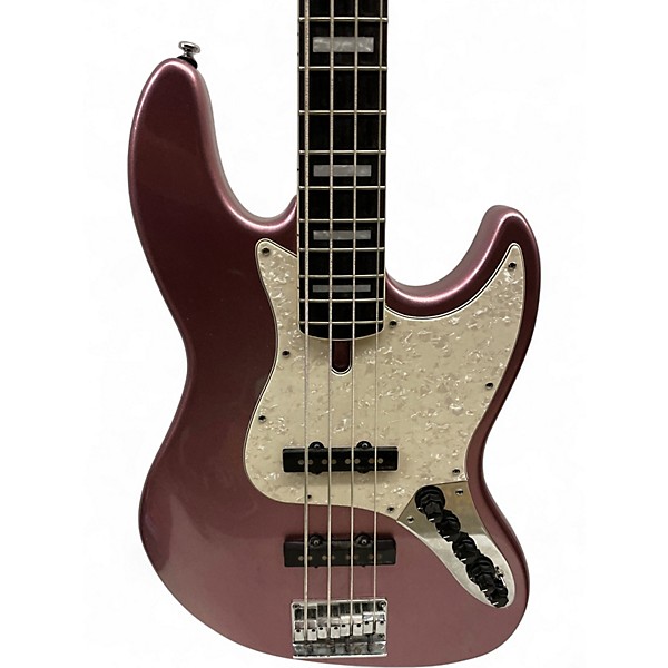 Used Sire Marcus Miller V7 Alder Metallic Burgundy Electric Bass Guitar