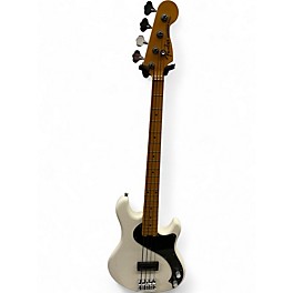 Used Fender Modern Player Dimension Bass White Electric Bass Guitar