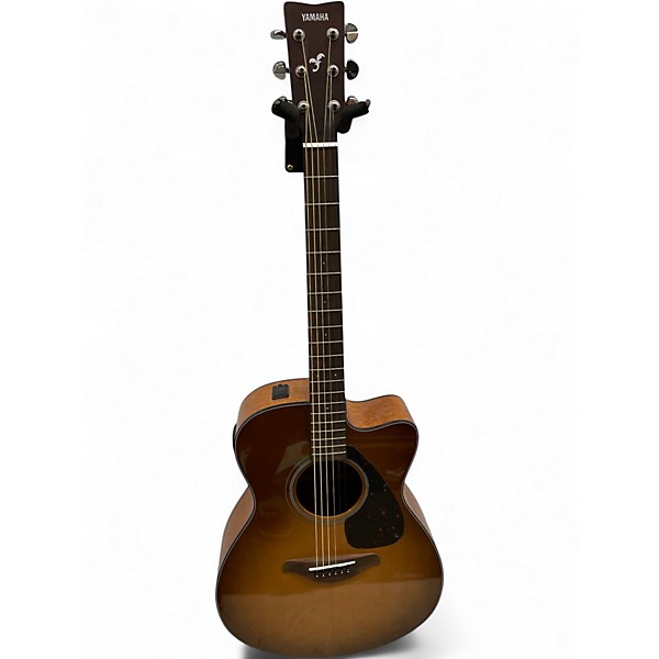 Used Yamaha FSX800C Sandburst Acoustic Electric Guitar