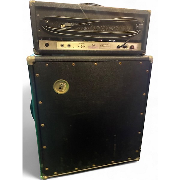 Vintage 1960s Guild Thunder Bass Head and Cabinet Tube Guitar Combo Amp