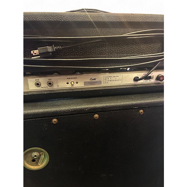 Vintage 1960s Guild Thunder Bass Head and Cabinet Tube Guitar Combo Amp