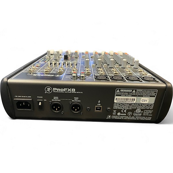 Used Mackie PROFX8 Unpowered Mixer