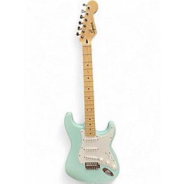 Used Squier Affinity Stratocaster Light Blue Solid Body Electric Guitar