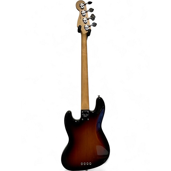 Used Fender American Professional Jazz Bass 3 Color Sunburst Electric Bass Guitar