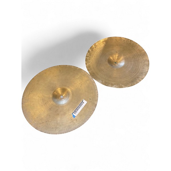Used Zildjian 15in Avedis Hi Hat Pair Cymbal
