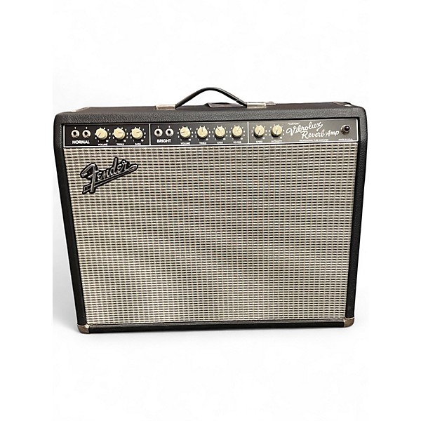 Used Fender Custom Vibrolux Reverb Tube Guitar Combo Amp