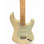 Used Fender Deluxe Roadhouse Stratocaster Olympic White Solid Body Electric Guitar