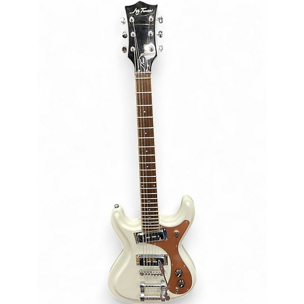 Used Jay Turser Mosman Alpine White Solid Body Electric Guitar