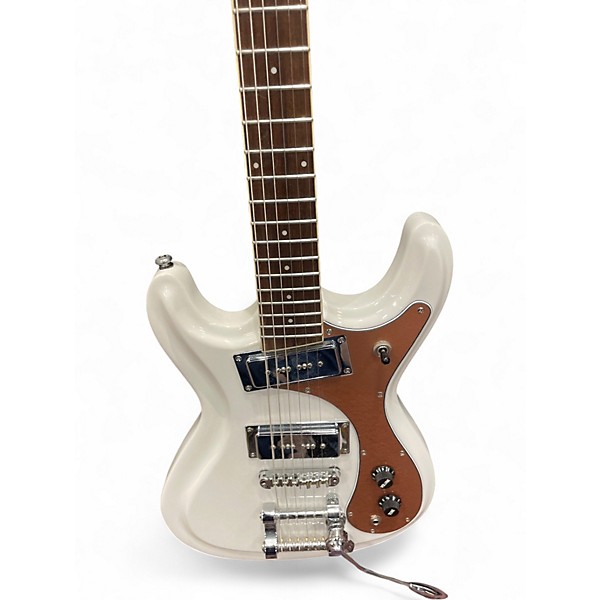 Used Jay Turser Mosman Alpine White Solid Body Electric Guitar