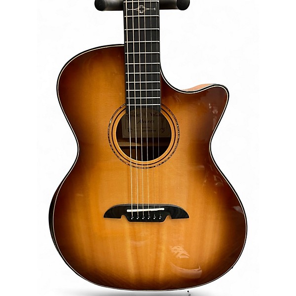Used Alvarez AG60CEAR Grand Auditorium CLAY BURST Acoustic Electric Guitar