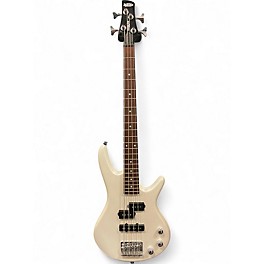 Used Ibanez GSRM20 Mikro Short Scale Alpine White Electric Bass Guitar