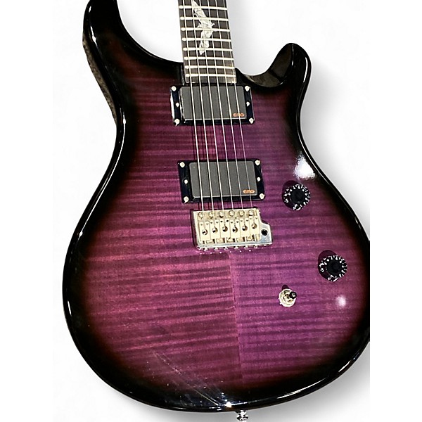 Used PRS Paul Allender Signature SE Purple Solid Body Electric Guitar