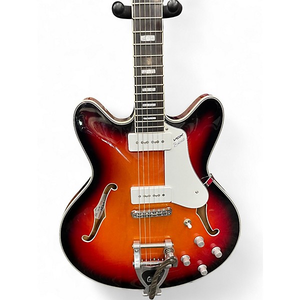 Used VOX bobcat v90 sunburst Hollow Body Electric Guitar