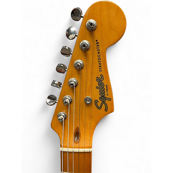 Used Squier Classic Vibe 1950S Stratocaster 2 Color Sunburst Solid Body Electric Guitar