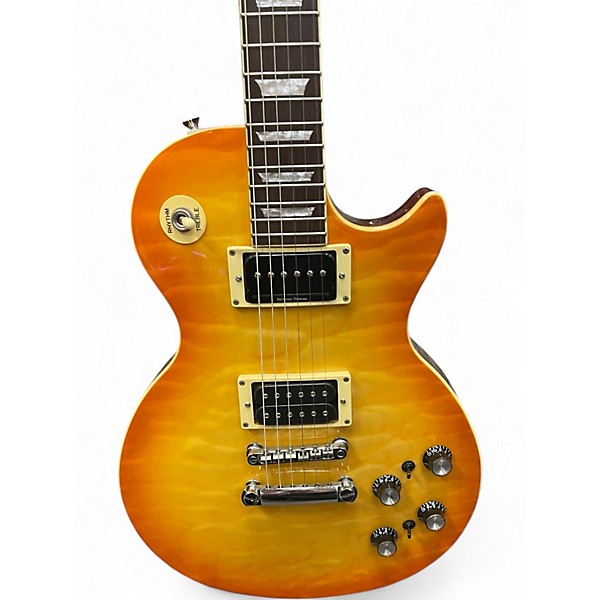 Used Epiphone Les Paul Classic Lemonburst Solid Body Electric Guitar