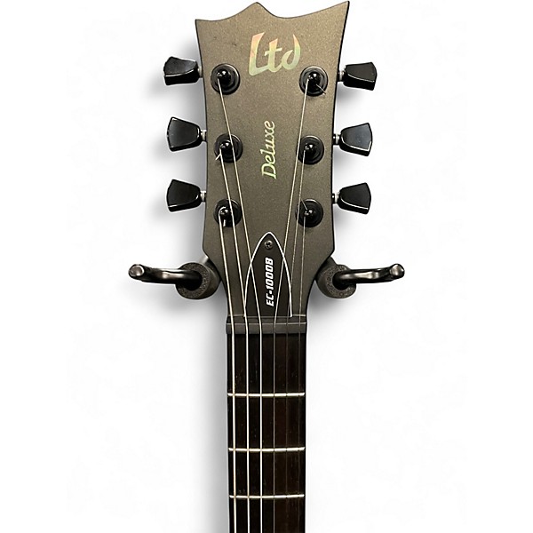 Used ESP LTD EC1000B Black Baritone Guitars