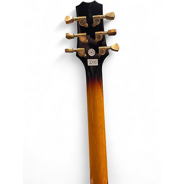 Used Peavey JF-1 2 Tone Sunburst Hollow Body Electric Guitar