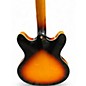 Used Peavey JF-1 2 Tone Sunburst Hollow Body Electric Guitar