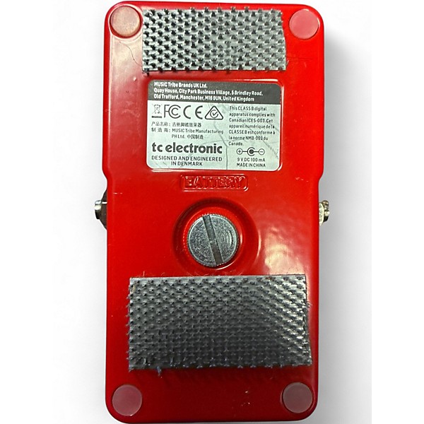 Used TC Electronic Sub N Up Octaver Effect Pedal