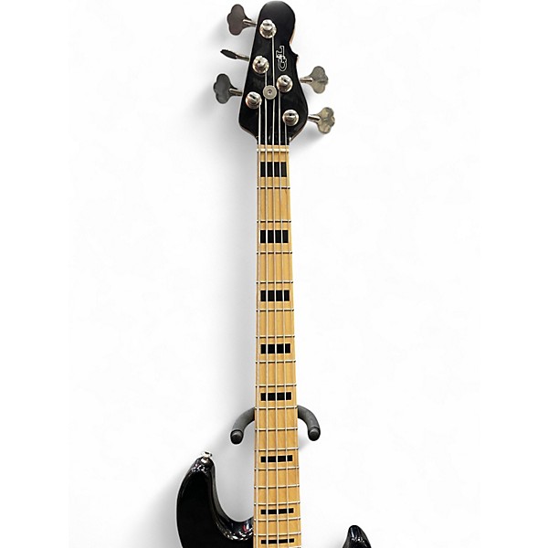 Used G&L M2500 JET BLACK Electric Bass Guitar