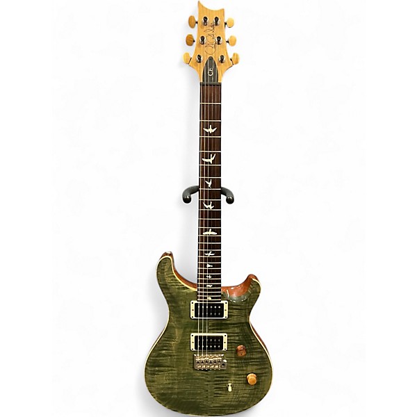 Used PRS CE24 VERDE Solid Body Electric Guitar