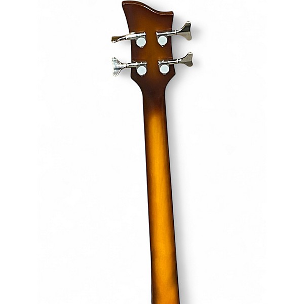 Used Rogue VB100 3 Color Sunburst Electric Bass Guitar