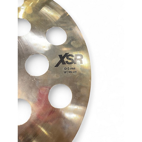 Used SABIAN 18in XSR O-ZONE Cymbal