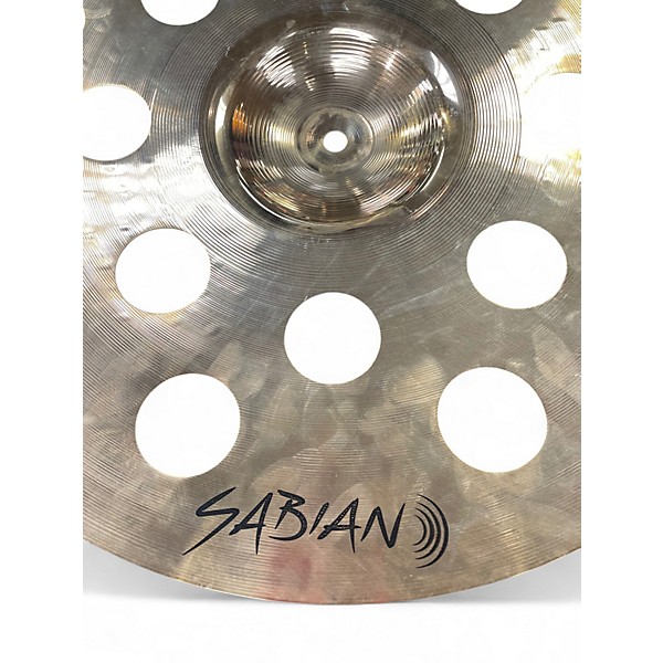 Used SABIAN 18in XSR O-ZONE Cymbal