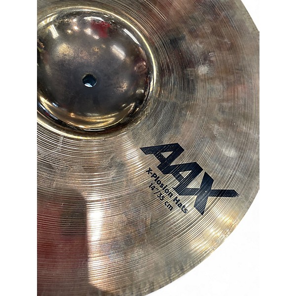Used SABIAN 14in AAX X-PLOSION Cymbal