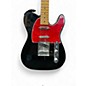 Used Fender TELECASTER BLACK AND RED Solid Body Electric Guitar