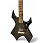 Used B.C. Rich Bronze Series Warlock Black Solid Body Electric Guitar