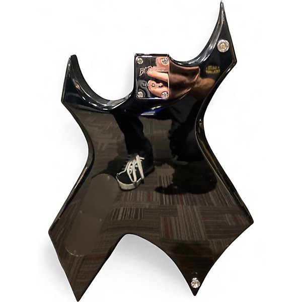Used B.C. Rich Bronze Series Warlock Black Solid Body Electric Guitar