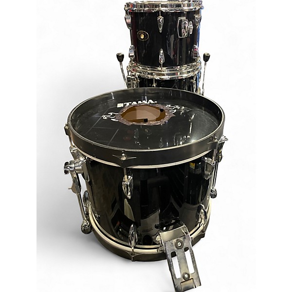 Used TAMA 5 Piece Imperialstar Black Drum Kit