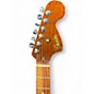 Used Fender Tom DeLonge Starcaster Surf Green Hollow Body Electric Guitar