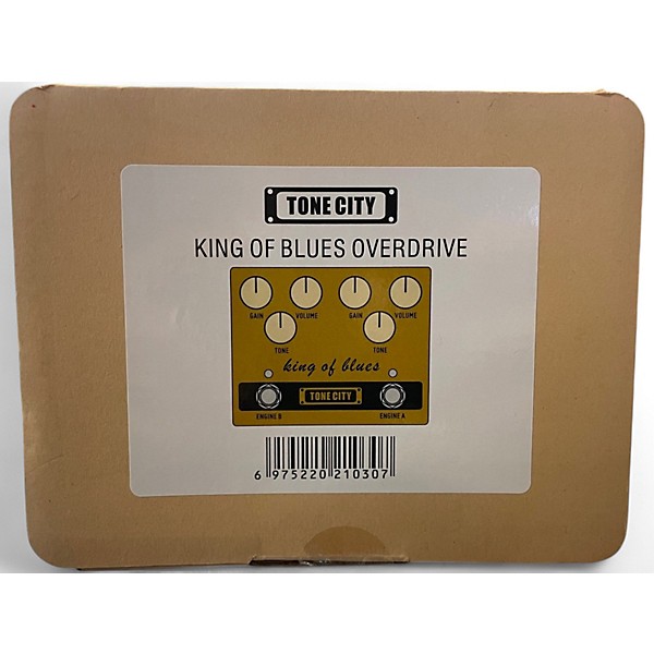 Used Tone City king of blues Effect Pedal