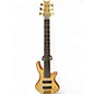 Used Schecter Guitar Research Stiletto Custom 6 String Natural Electric Bass Guitar thumbnail