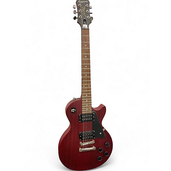 Used Epiphone Les Paul Studio Wine Red Solid Body Electric Guitar