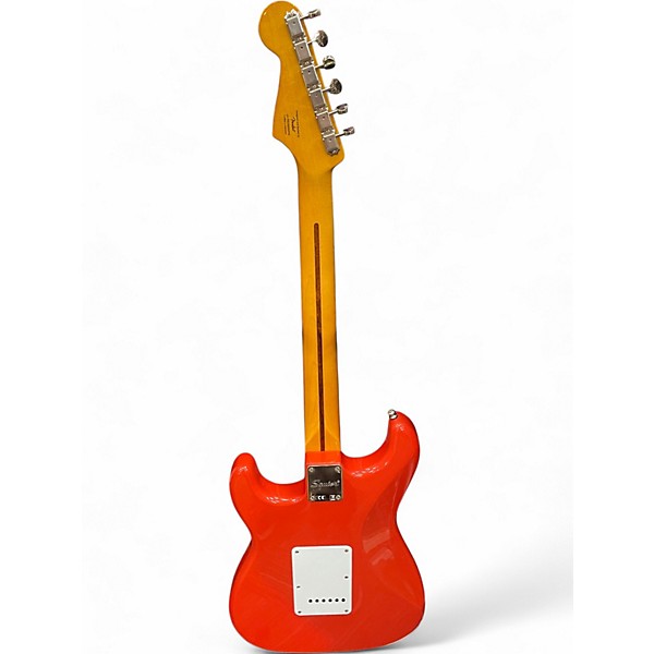Used Squier Classic Vibe '50s Stratocaster Fiesta Red Solid Body Electric Guitar