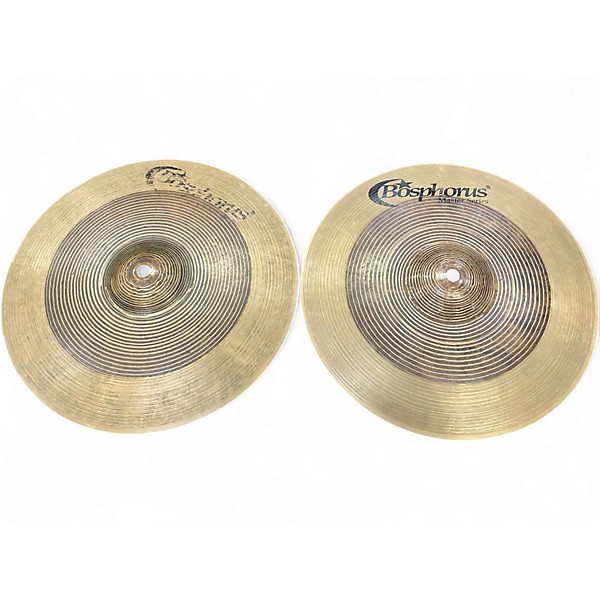 Used Bosphorus Cymbals 13in MASTER SERIES HI HAT SET Cymbal