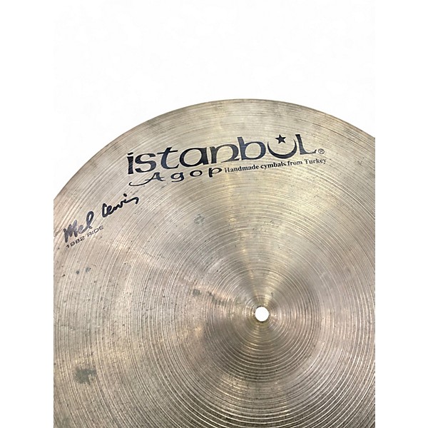 Used Istanbul Agop 20in Mel Lewis Signature Ride Cymbal