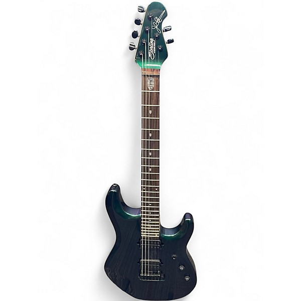Used Sterling by Music Man JP60 JOHN PETRUCCI MYSTIC DREAM Solid Body Electric Guitar